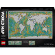 Constructor LEGO Art World map 11695 parts (31203) Constructor LEGO Art World map 11695 parts (31203)