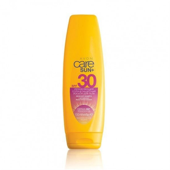 Сонцезахисний зволожуючий лосьйон для тіла Avon Care Sun+ SPF 30., 150 мл 26824 Сонцезахисний зволожуючий лосьйон для тіла Avon Care Sun+ SPF 30., 150 мл 26824