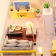 3D Roombox Interior constructor DIY House Hongda craft “Bright Life” (M043) 3D Roombox Interior constructor DIY House Hongda craft “Bright Life” (M043)