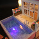 Roombox 3D Interior constructor DIY House Hongda craft “Princess's Dream” (13846) Roombox 3D Interior constructor DIY House Hongda craft “Princess's Dream” (13846)