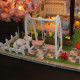 Roombox 3D Interior constructor DIY House Hongda craft “Princess's Dream” (13846) Roombox 3D Interior constructor DIY House Hongda craft “Princess's Dream” (13846)
