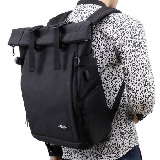 Фоторюкзак rolltop Lightpro MY01 з відділом під ноутбук синій (mrk6584) Фоторюкзак rolltop Lightpro MY01 з відділом під ноутбук синій (mrk6584)