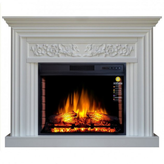 Електрокамін з порталом ArtiFlame MONFERRATO AF28S БІЛИЙ Б'ЯНКО (зі звуком) Електрокамін з порталом ArtiFlame MONFERRATO AF28S БІЛИЙ Б'ЯНКО (зі звуком)