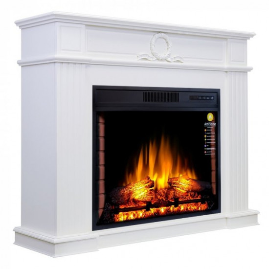 Электрокамин с порталом ArtiFlame NEOCLASSIC AF28S БЕЛЫЙ БЬЯНКО (со звуком) Электрокамин с порталом ArtiFlame NEOCLASSIC AF28S БЕЛЫЙ БЬЯНКО (со звуком)