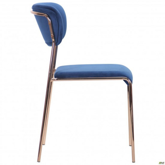 Стул AMF Alphabet A gold/royal blue 545702 Стул AMF Alphabet A gold/royal blue 545702