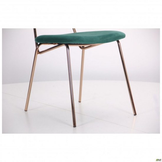 Стул AMF Alphabet B gold/dark green 545706 Стул AMF Alphabet B gold/dark green 545706