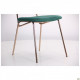 Стул AMF Alphabet B gold/dark green 545706 Стул AMF Alphabet B gold/dark green 545706