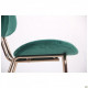 Стул AMF Alphabet D gold/dark green 545708 Стул AMF Alphabet D gold/dark green 545708
