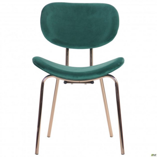 Стул AMF Alphabet D gold/dark green 545708 Стул AMF Alphabet D gold/dark green 545708