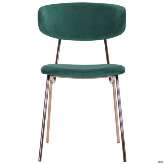 Стул AMF Alphabet B gold/dark green 545706 Стул AMF Alphabet B gold/dark green 545706