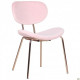 Стул AMF Alphabet D gold/pink 545709 Стул AMF Alphabet D gold/pink 545709