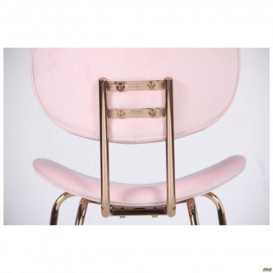Стул AMF Alphabet D gold/pink 545709 Стул AMF Alphabet D gold/pink 545709