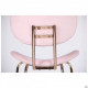 Стул AMF Alphabet D gold/pink 545709 Стул AMF Alphabet D gold/pink 545709