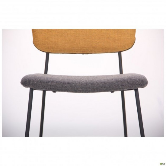 Стул AMF Alphabet G black/yellow gray 545713 Стул AMF Alphabet G black/yellow gray 545713