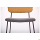 Стул AMF Alphabet G black/yellow gray 545713 Стул AMF Alphabet G black/yellow gray 545713