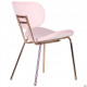 Стул AMF Alphabet D gold/pink 545709 Стул AMF Alphabet D gold/pink 545709