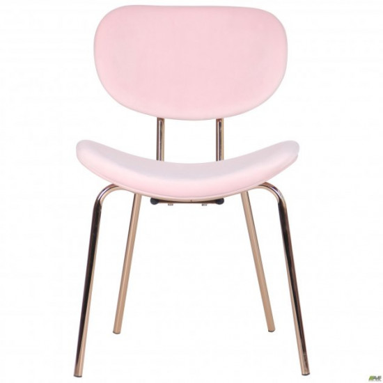Стул AMF Alphabet D gold/pink 545709 Стул AMF Alphabet D gold/pink 545709