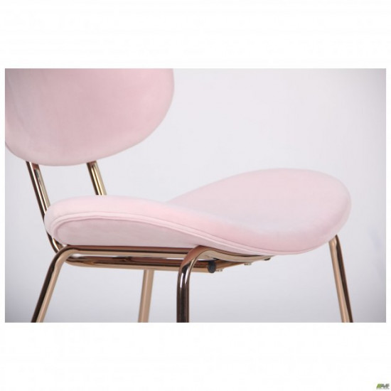 Стул AMF Alphabet D gold/pink 545709 Стул AMF Alphabet D gold/pink 545709