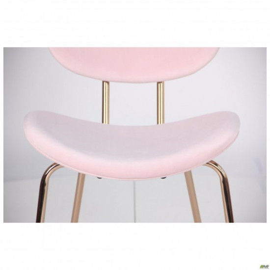 Стул AMF Alphabet D gold/pink 545709 Стул AMF Alphabet D gold/pink 545709