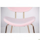 Стул AMF Alphabet D gold/pink 545709 Стул AMF Alphabet D gold/pink 545709