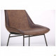 Стул AMF Cherokee gunmetal, cowboy Coffee/Dark Brown 521993 Стул AMF Cherokee gunmetal, cowboy Coffee/Dark Brown 521993