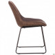 Стул AMF Cherokee gunmetal, cowboy Coffee/Dark Brown 521993 Стул AMF Cherokee gunmetal, cowboy Coffee/Dark Brown 521993