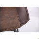 Стул AMF Cherokee gunmetal, cowboy Coffee/Dark Brown 521993 Стул AMF Cherokee gunmetal, cowboy Coffee/Dark Brown 521993