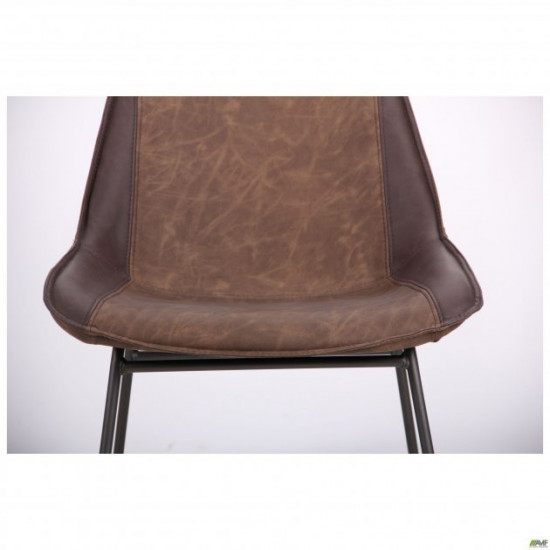 Стул AMF Cherokee gunmetal, cowboy Coffee/Dark Brown 521993 Стул AMF Cherokee gunmetal, cowboy Coffee/Dark Brown 521993