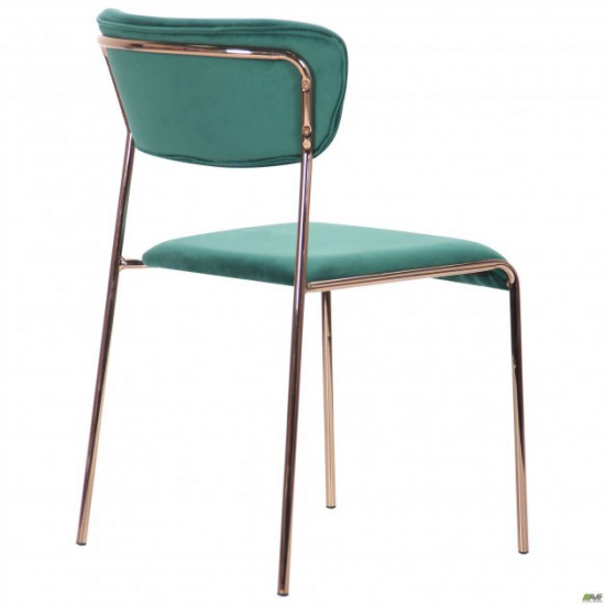 Стул AMF Alphabet A gold/dark green 545704 Стул AMF Alphabet A gold/dark green 545704