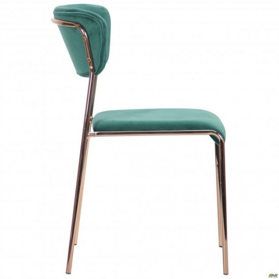 Стул AMF Alphabet A gold/dark green 545704 Стул AMF Alphabet A gold/dark green 545704
