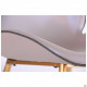 AMF dining chair Doris gold/PU creamy white 547062 AMF dining chair Doris gold/PU creamy white 547062