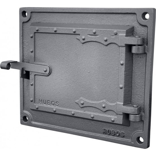 Чавунні дверцята Hubos DPK16W 240X275 мм Чавунні дверцята Hubos DPK16W 240X275 мм