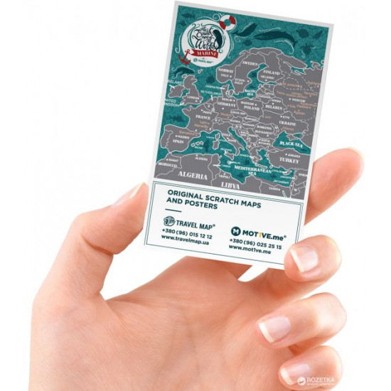 Скретч-карта світу 1DEA.me Travel Map Travel Map Marine World (MW) Скретч-карта світу 1DEA.me Travel Map Travel Map Marine World (MW)