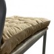 Chair cushion Cedar in Lebanon series Elite Velor square quilted 40x40x6 beige (3165) Chair cushion Cedar in Lebanon series Elite Velor square quilted 40x40x6 beige (3165)