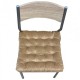 Chair cushion Cedar in Lebanon series Elite Velor square quilted 40x40x6 beige (3165) Chair cushion Cedar in Lebanon series Elite Velor square quilted 40x40x6 beige (3165)