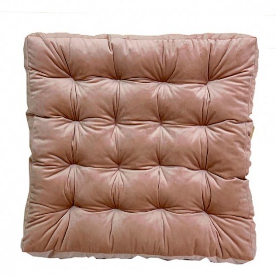 Chair cushion Cedar in Lebanon series Elite Velor square quilted 40x40x6 beige (3165) Chair cushion Cedar in Lebanon series Elite Velor square quilted 40x40x6 beige (3165)