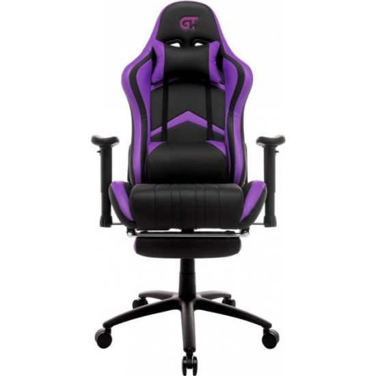 Крісло для геймерів GT RACER X-2534-F Black/Violet Крісло для геймерів GT RACER X-2534-F Black/Violet