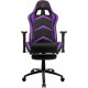 Крісло для геймерів GT RACER X-2534-F Black/Violet Крісло для геймерів GT RACER X-2534-F Black/Violet