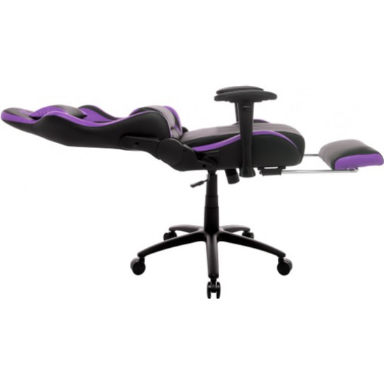 Крісло для геймерів GT RACER X-2534-F Black/Violet Крісло для геймерів GT RACER X-2534-F Black/Violet