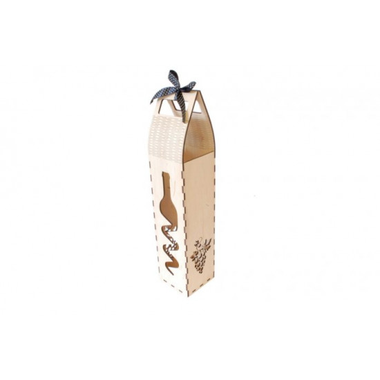 Wine box with handle (Wooden Wine Box 0050) Wine box with handle (Wooden Wine Box 0050)