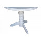 Dining folding round table 100x100 (140x100) cm ST-2 white Dining folding round table 100x100 (140x100) cm ST-2 white
