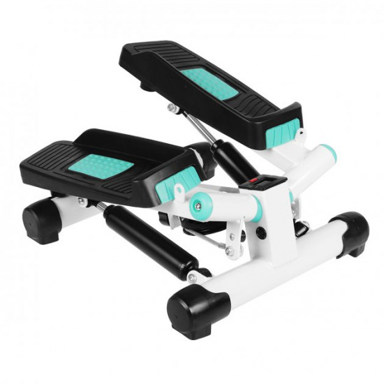 Степпер поворотный (мини-степпер) SportVida SV-HK0359 White/Turquoise Степпер поворотный (мини-степпер) SportVida SV-HK0359 White/Turquoise