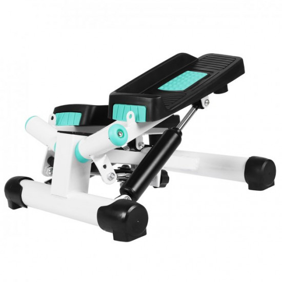 Степпер поворотный (мини-степпер) SportVida SV-HK0359 White/Turquoise Степпер поворотный (мини-степпер) SportVida SV-HK0359 White/Turquoise