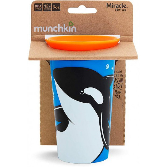Чашка-непроливайка Munchkin Miracle 360° Sippy Косатка 266 мл (051778) Чашка-непроливайка Munchkin Miracle 360° Sippy Косатка 266 мл (051778)