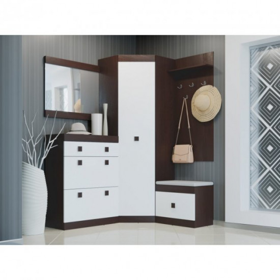 Hallway Everest Sonata Set 15 wenge/white Hallway Everest Sonata Set 15 wenge/white