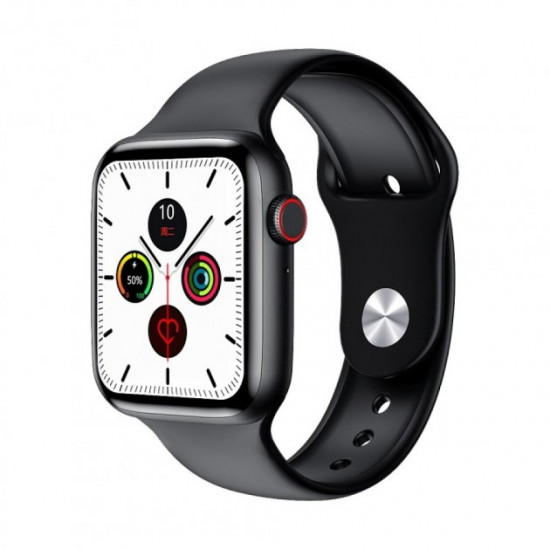 Розумний смарт-годинник Smart Watch PRO W26 (термометр, пульс, тонометр, ЕКГ) чорний Розумний смарт-годинник Smart Watch PRO W26 (термометр, пульс, тонометр, ЕКГ) чорний