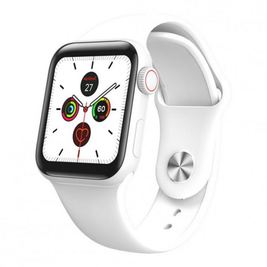 Розумний смарт-годинник Smart Watch PRO W58 (тонометр, пульс, кисень) білий Розумний смарт-годинник Smart Watch PRO W58 (тонометр, пульс, кисень) білий