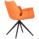 Кресло AMF Vert orange leather 545654 Кресло AMF Vert orange leather 545654