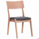 AMF dining chair Cantal bleached beech/marengo 545031 AMF dining chair Cantal bleached beech/marengo 545031