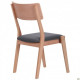 AMF dining chair Cantal bleached beech/marengo 545031 AMF dining chair Cantal bleached beech/marengo 545031